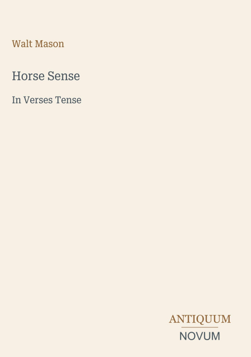 Boek Horse Sense 