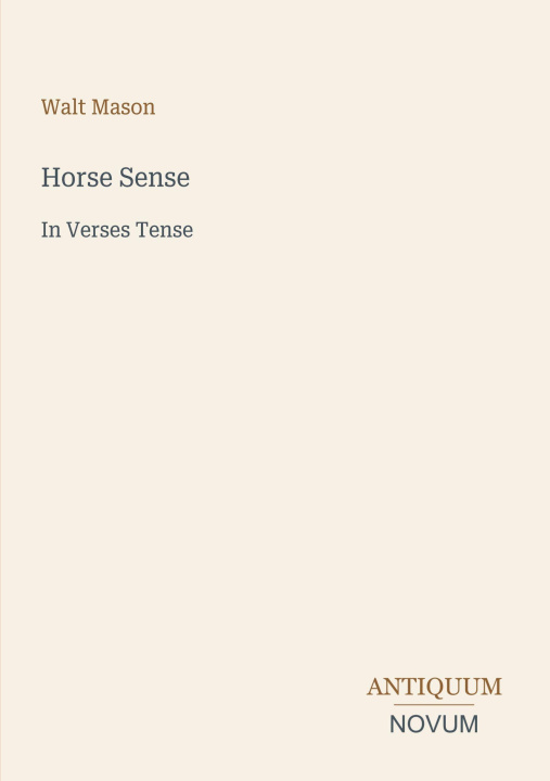 Knjiga Horse Sense 