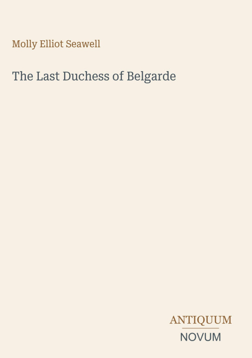 Kniha The Last Duchess of Belgarde 