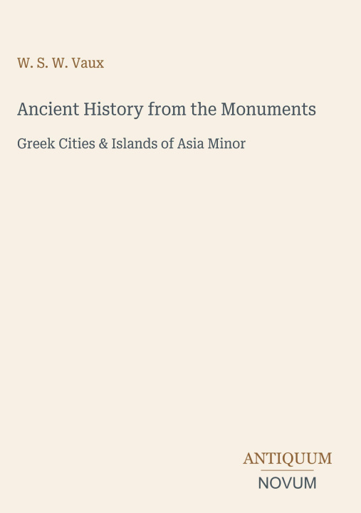 Book Ancient History from the Monuments 
