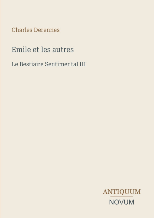 Carte Emile et les autres Charles Derennes