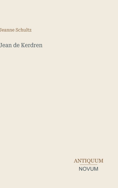 Книга Jean de Kerdren 
