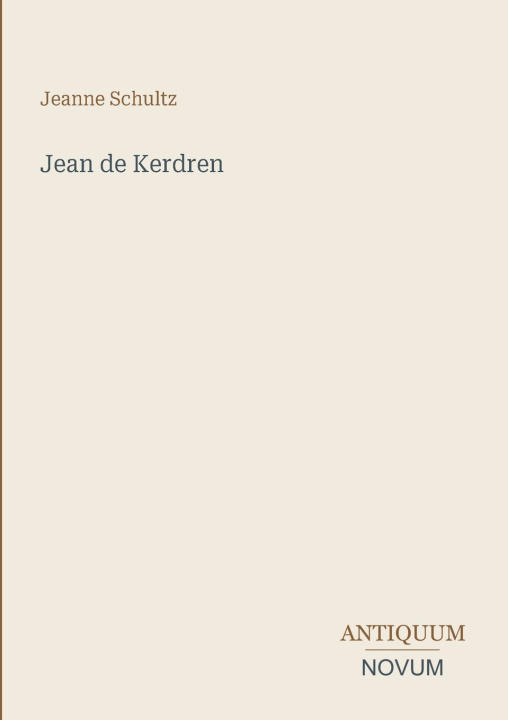 Книга Jean de Kerdren 