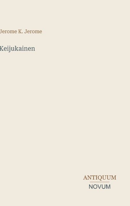 Libro Keijukainen Jerome K. Jerome