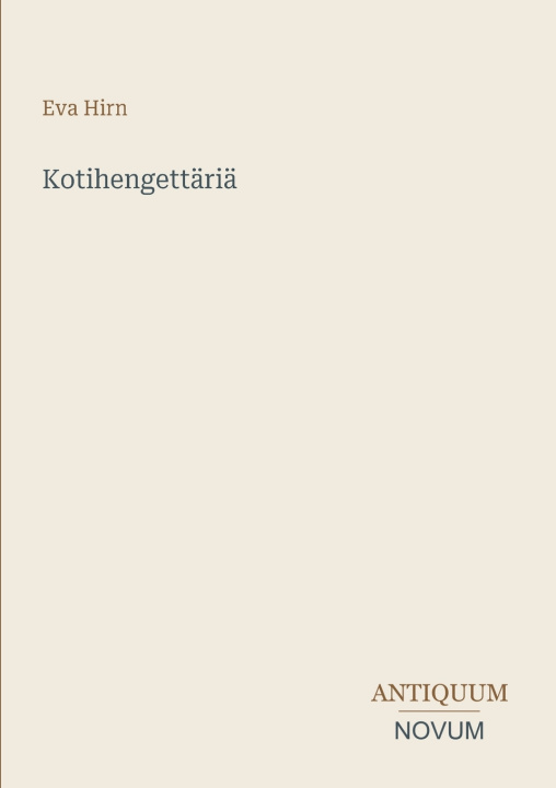 Carte Kotihengettäriä Eva Hirn