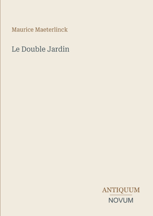 Carte Le Double Jardin 