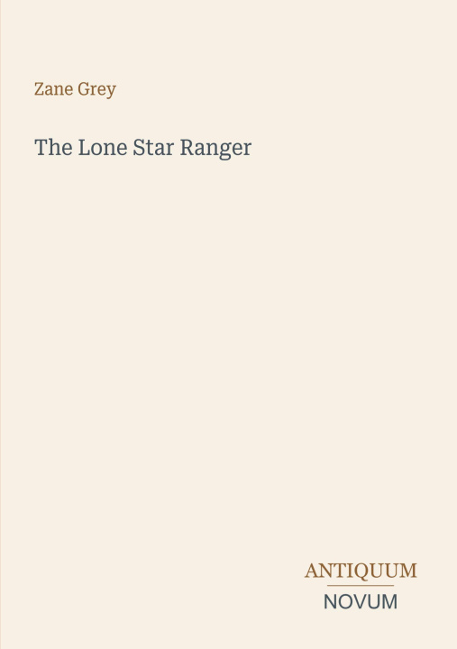 Boek The Lone Star Ranger 