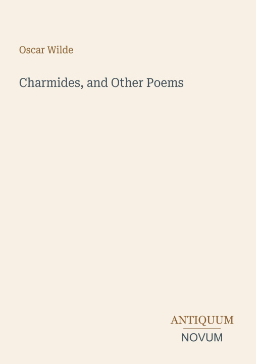 Buch Charmides, and Other Poems 