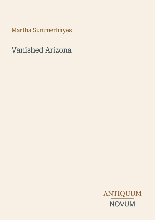 Buch Vanished Arizona 