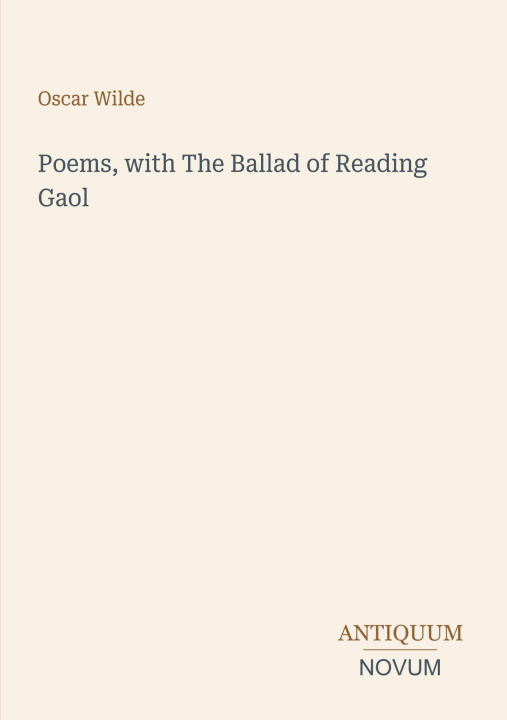 Книга Poems, with The Ballad of Reading Gaol 