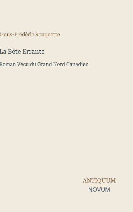 Boek La Bête Errante 
