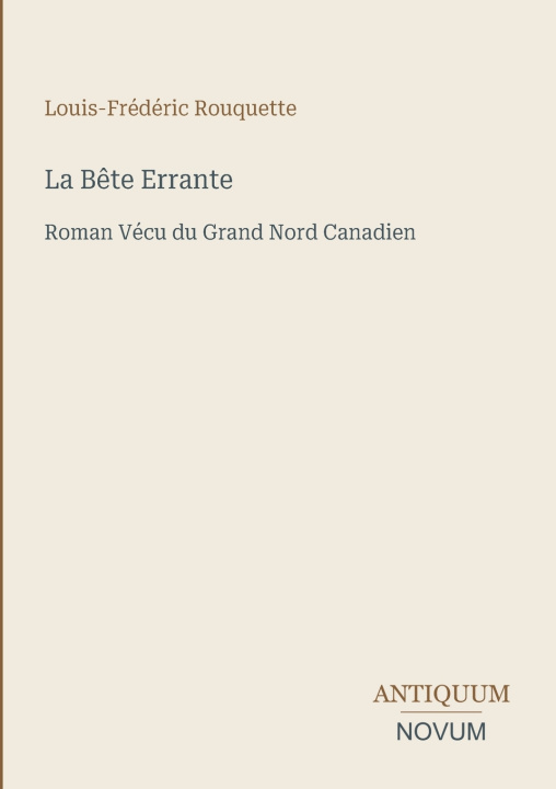 Книга La Bête Errante 