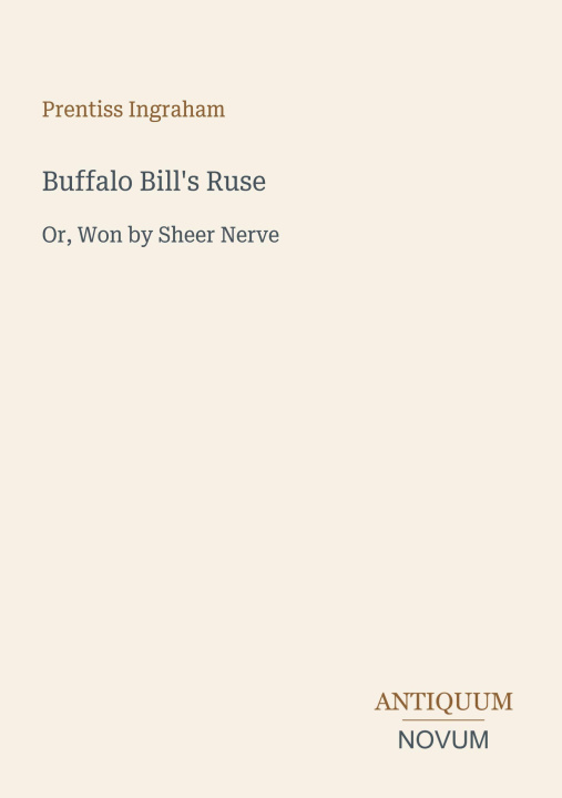 Книга Buffalo Bill's Ruse 