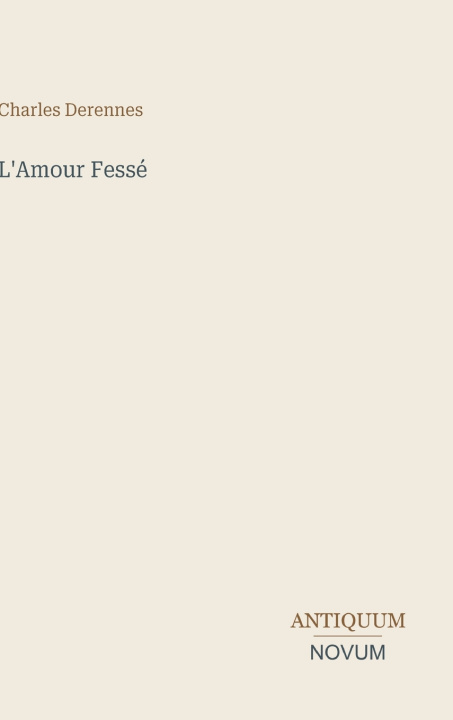 Книга L'Amour Fessé Charles Derennes