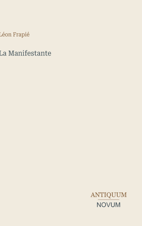 Carte La Manifestante Léon Frapié