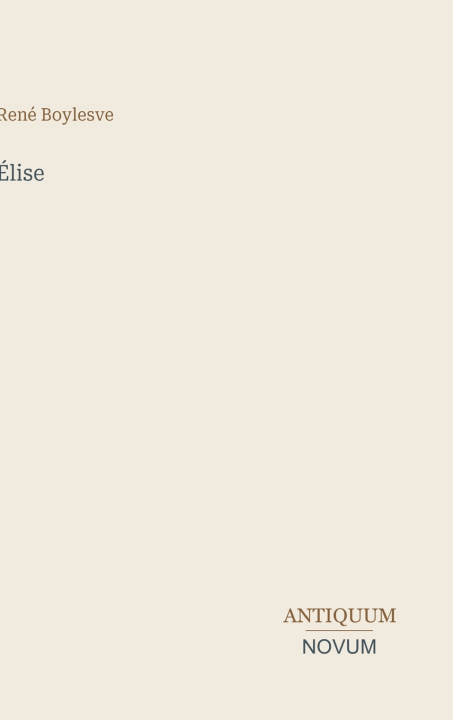 Livro Élise 
