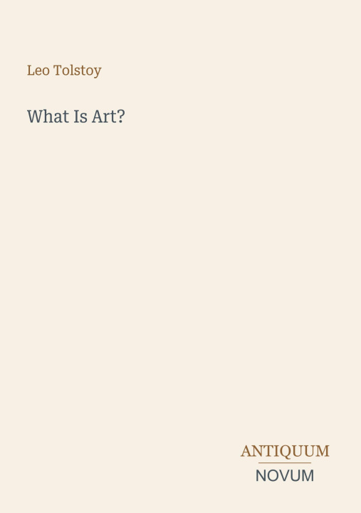 Carte What Is Art? 