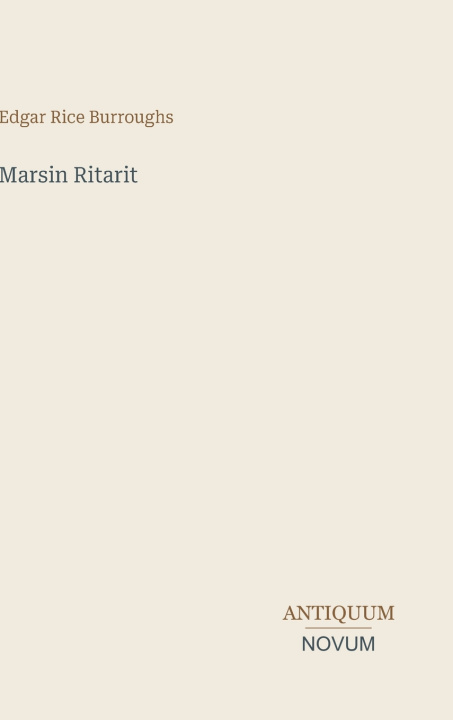 Книга Marsin Ritarit 