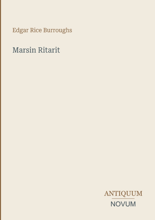 Buch Marsin Ritarit 