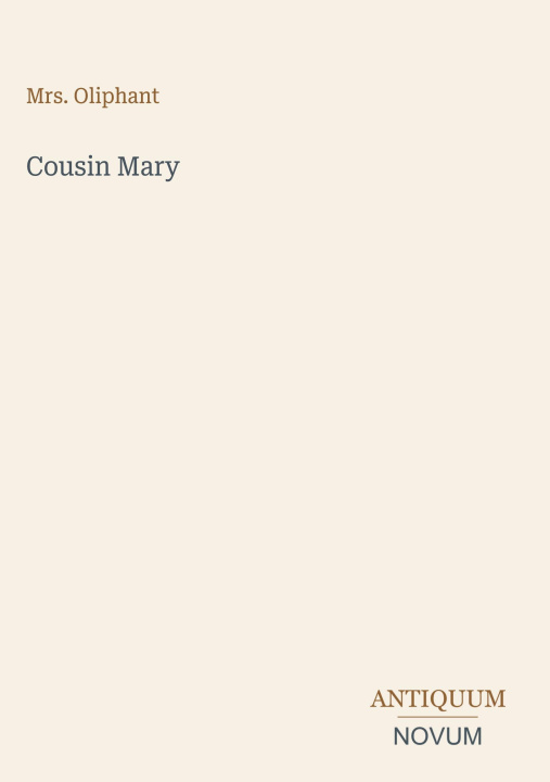 Könyv Cousin Mary 