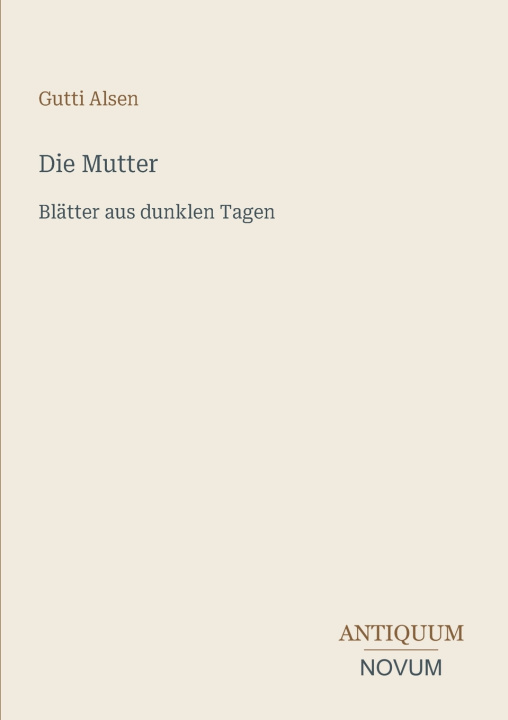 Livro Die Mutter 