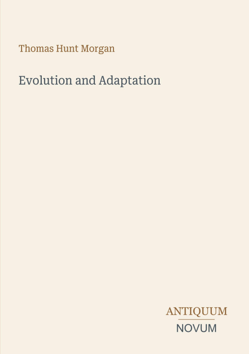 Book Evolution and Adaptation 