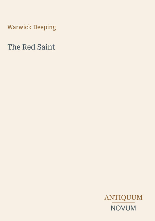Book The Red Saint 