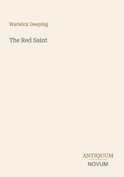 Libro The Red Saint 