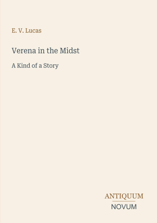 Buch Verena in the Midst 