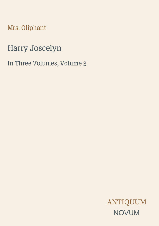 Book Harry Joscelyn 