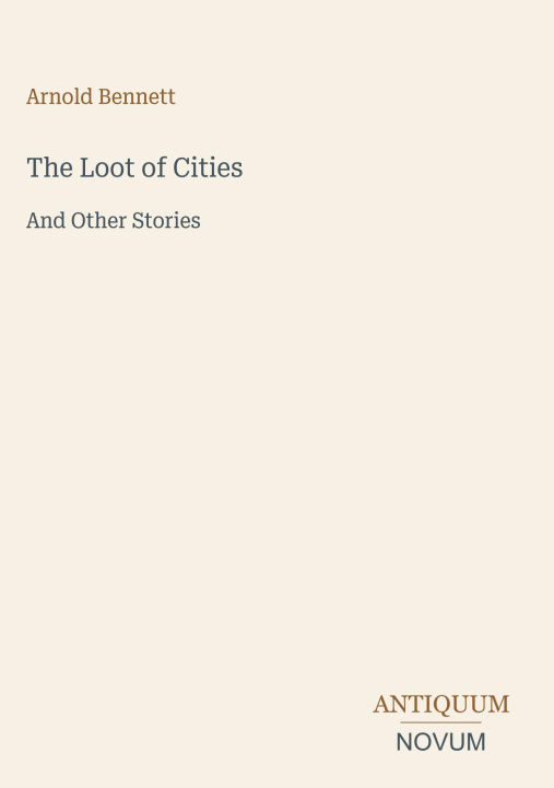 Buch The Loot of Cities 