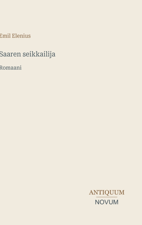 Buch Saaren seikkailija Emil Elenius