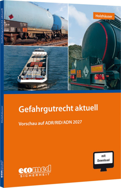 Livro Gefahrgutrecht aktuell Jörg Holzhäuser