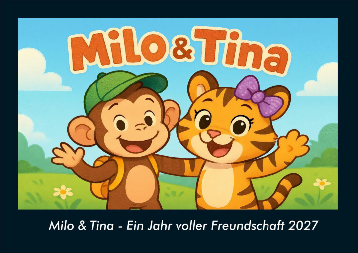 Kalendář/Diář Milo & Tina - Ein Jahr voller Freundschaft 2027 Fotokalender DIN A4 Kevin Heber