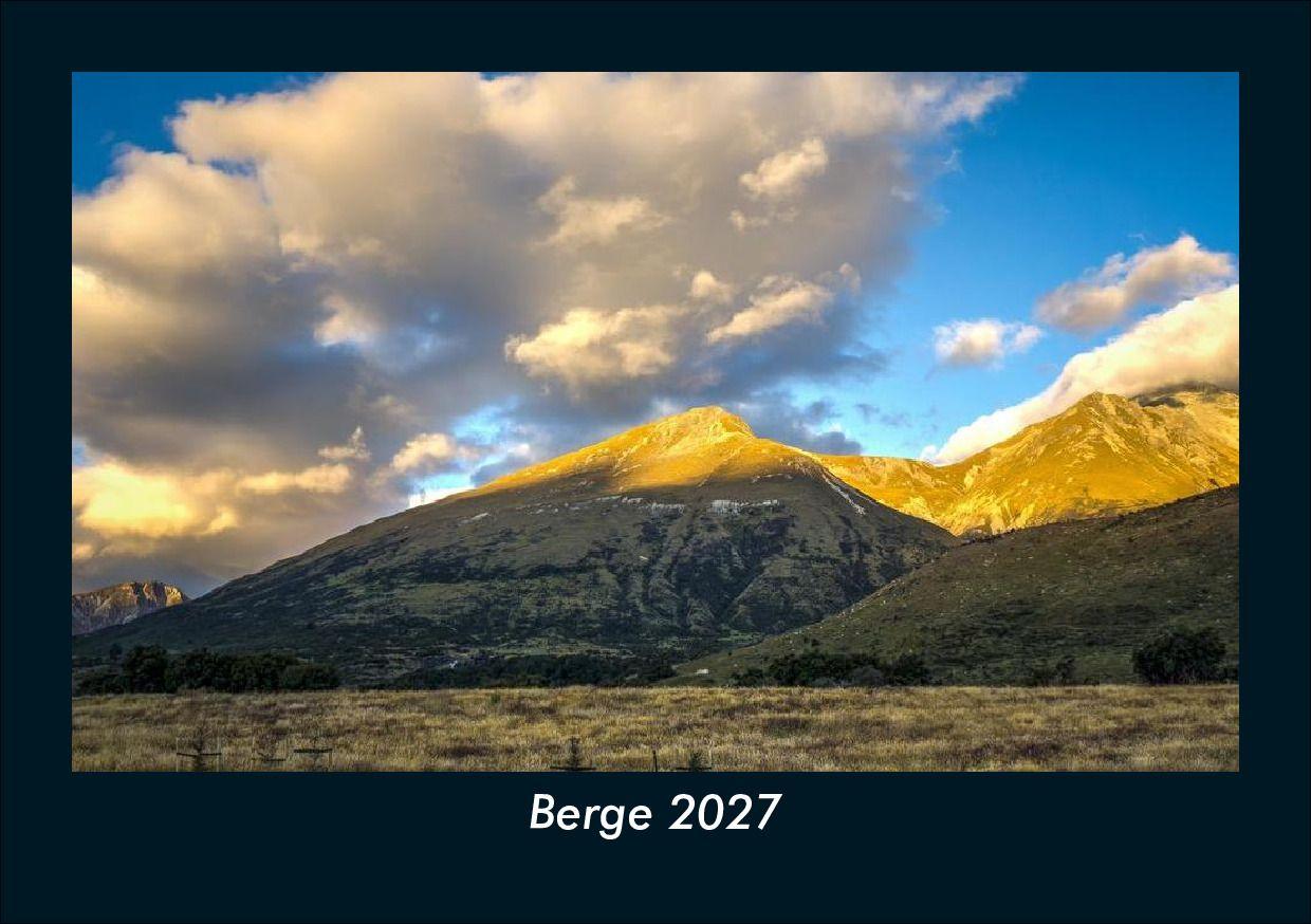 Календар/тефтер Berge 2027 Fotokalender DIN A5 Kevin Heber