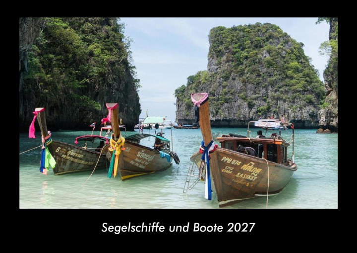 Kalendár/Diár Segelschiffe und Boote 2027 Fotokalender DIN A3 Kevin Heber