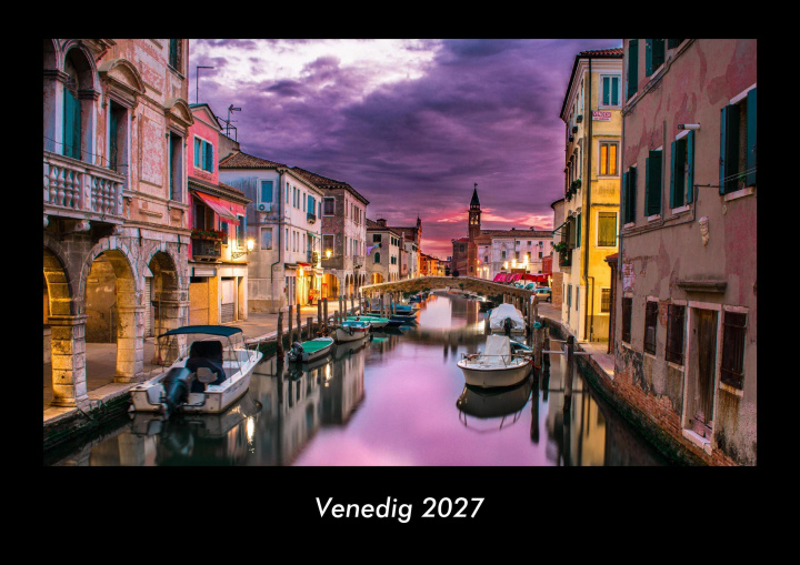 Calendário/Diário Venedig 2027 Fotokalender DIN A3 