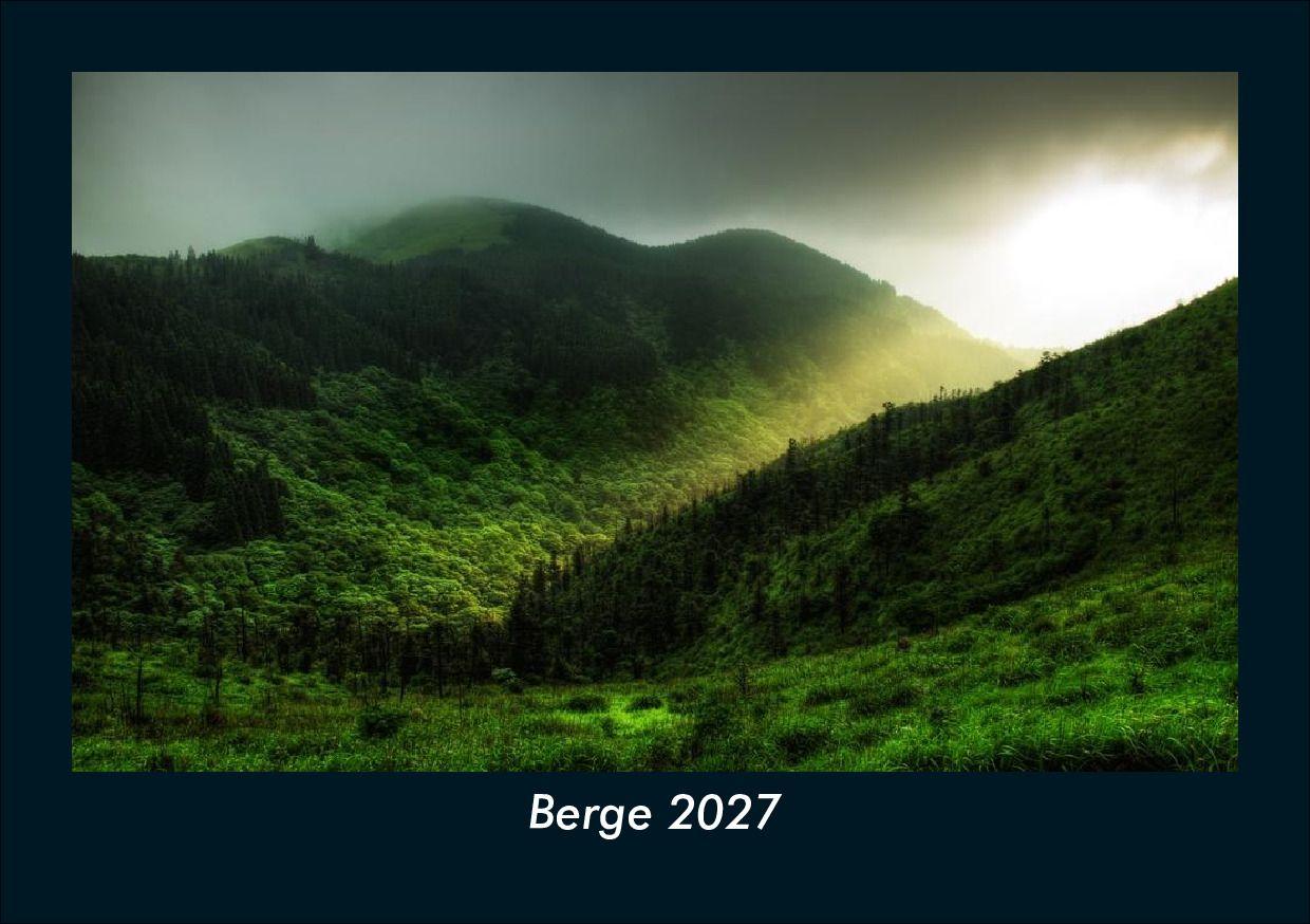Calendario/Agenda Berge 2027 Fotokalender DIN A5 Kevin Heber