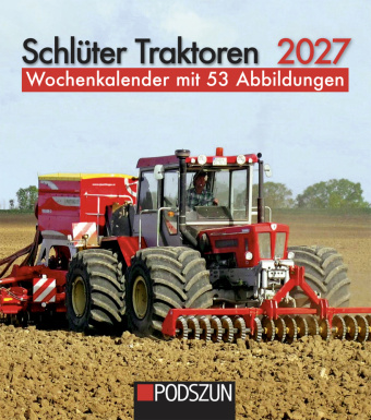 Kalendář/Diář Schlüter Traktoren 2027 
