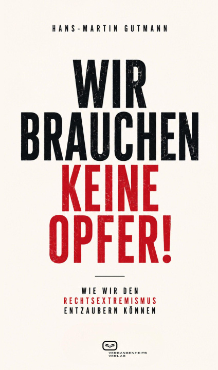 Livro Wir brauchen keine Opfer! Hans-Martin Gutmann