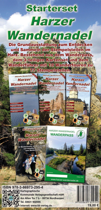 Libro Starterset Harzer Wandernadel Harzer Wandernadel GmbH