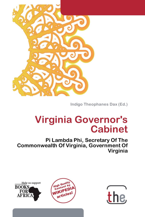Könyv Virginia Governor's Cabinet 