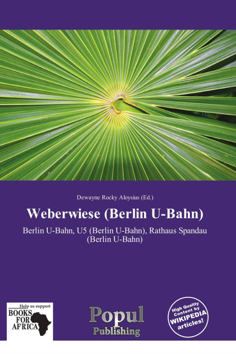 Книга Weberwiese (Berlin U-Bahn) 
