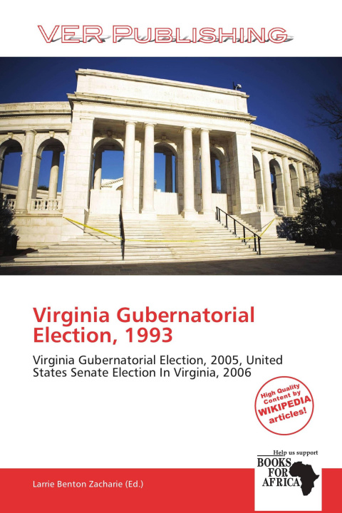 Buch Virginia Gubernatorial Election, 1993 