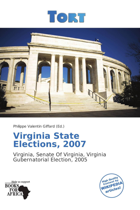 Книга Virginia State Elections, 2007 