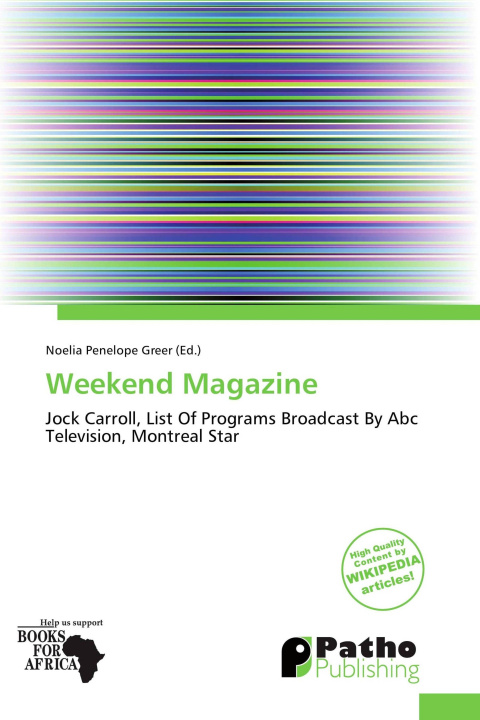 Buch Weekend Magazine 