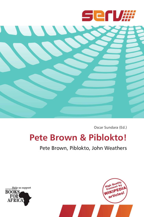 Buch Pete Brown & Piblokto! 
