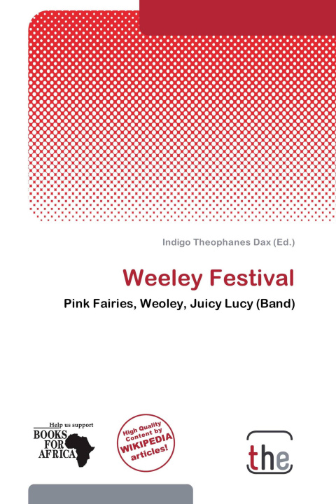 Книга Weeley Festival 