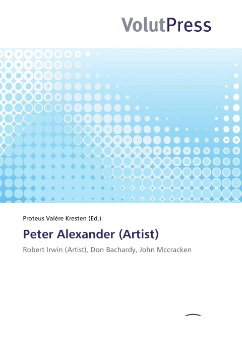 Könyv Peter Alexander (Artist) 