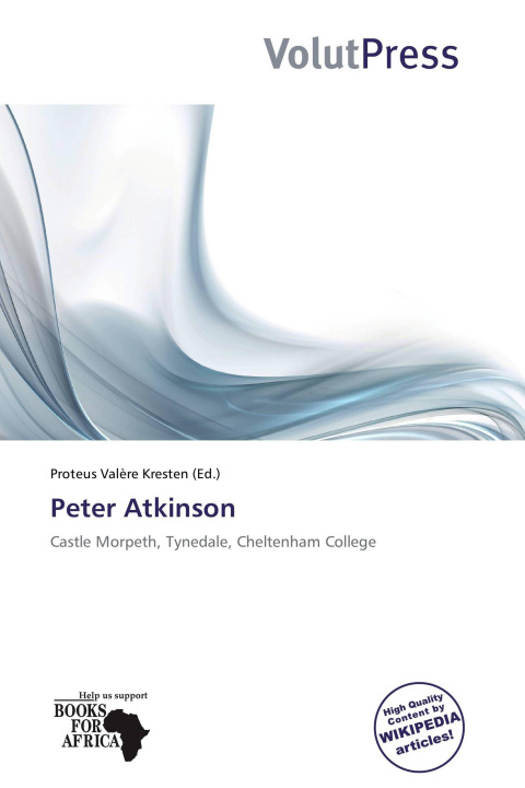 Kniha Peter Atkinson 